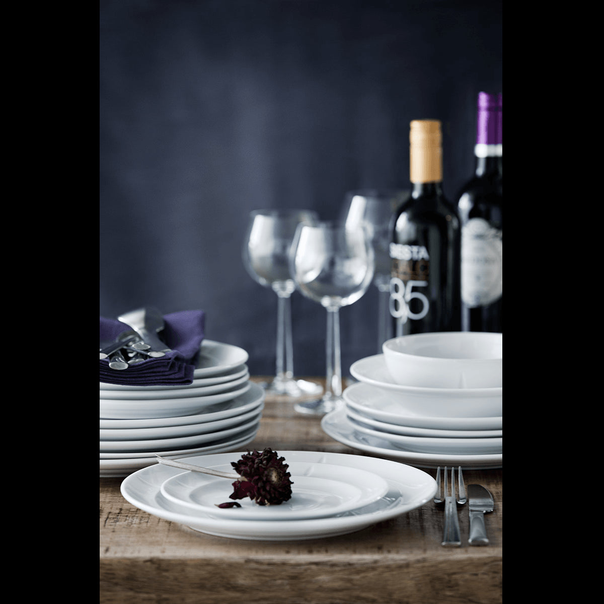 GRAND CRU SOFT TALLERKEN 23 CM 4 STK