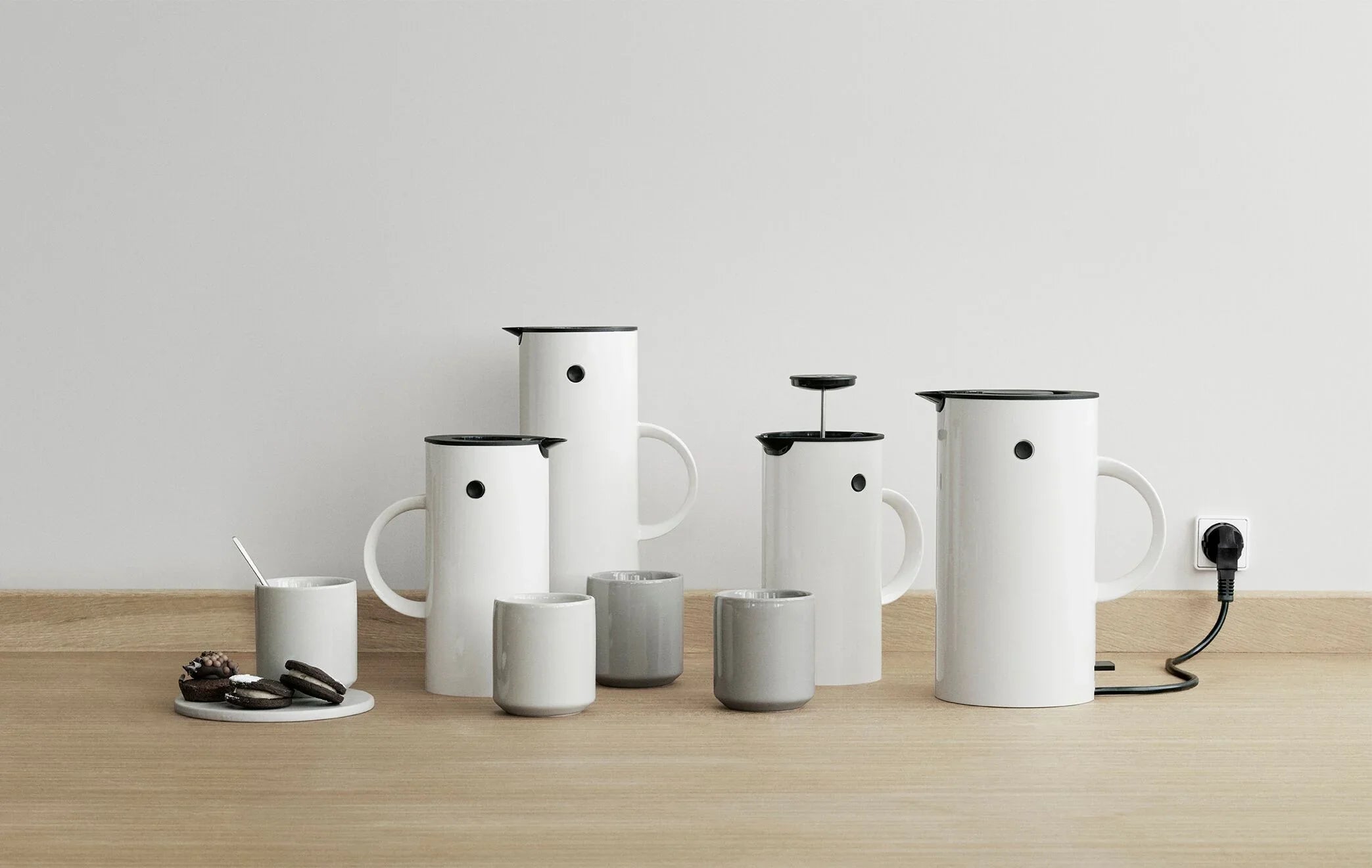 STELTON EM77 TERMOKANDE HVID