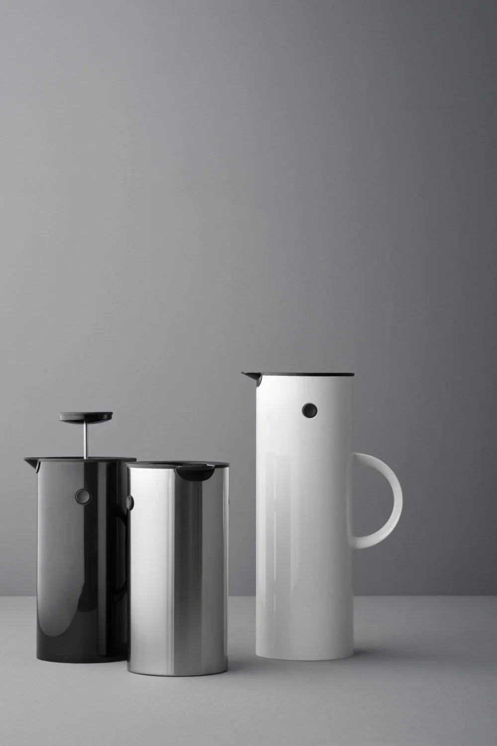 STELTON STEMPELKANDE SORT 1 L