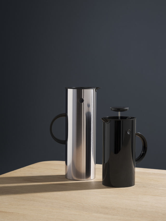 STELTON STEMPELKANDE SORT 1 L
