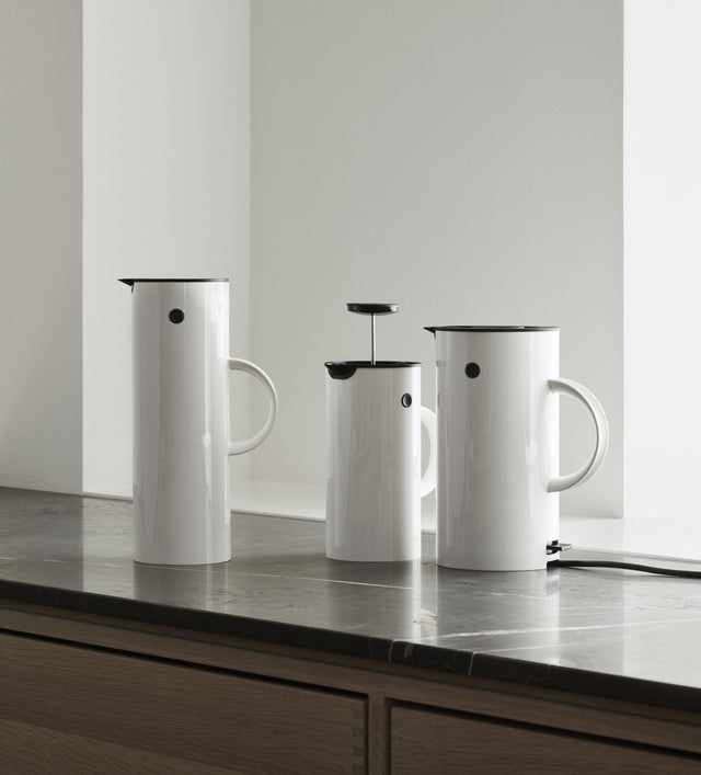 STELTON STEMPELKANDE SORT 1 L