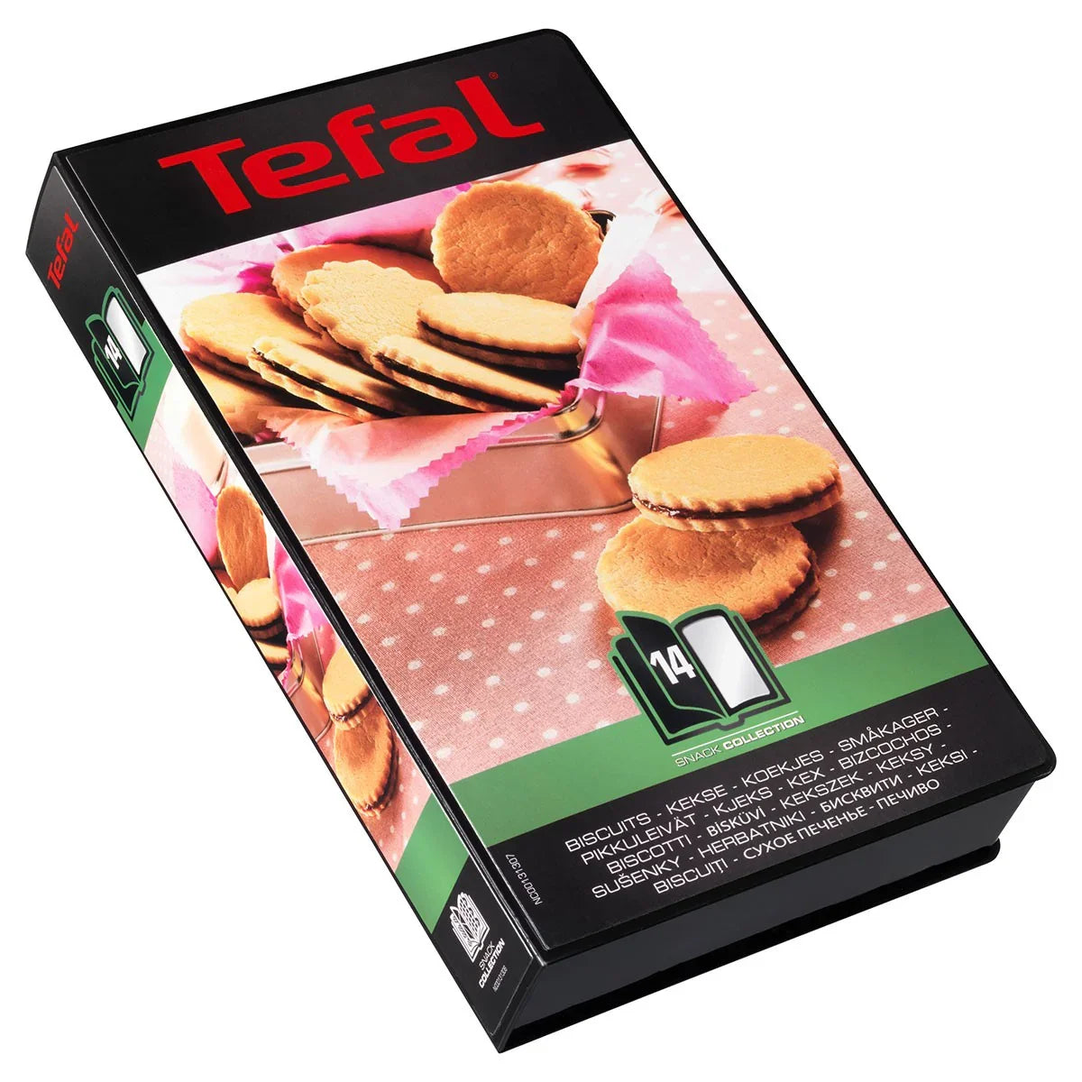 TEFAL SNACK COLLECTION PLADE 14: BISCUITS