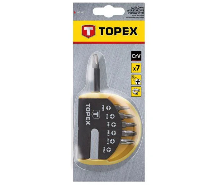 TOPEX BITSSÆT 7 DELE