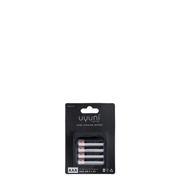 UYUNI BATTERI AAA 4-PAK