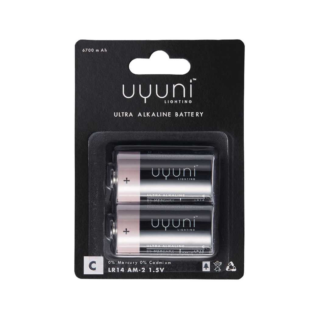 UYUNI C BATTERI 2-PAK