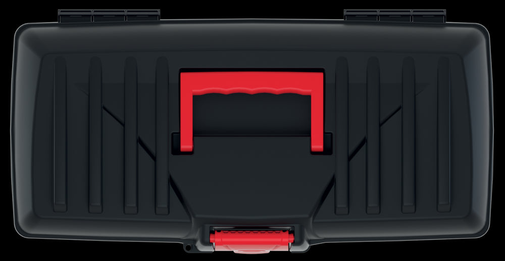 VÆRKTØJSKASSE 16" SORT/RØD