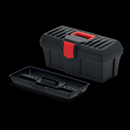 VÆRKTØJSKASSE 16" SORT/RØD