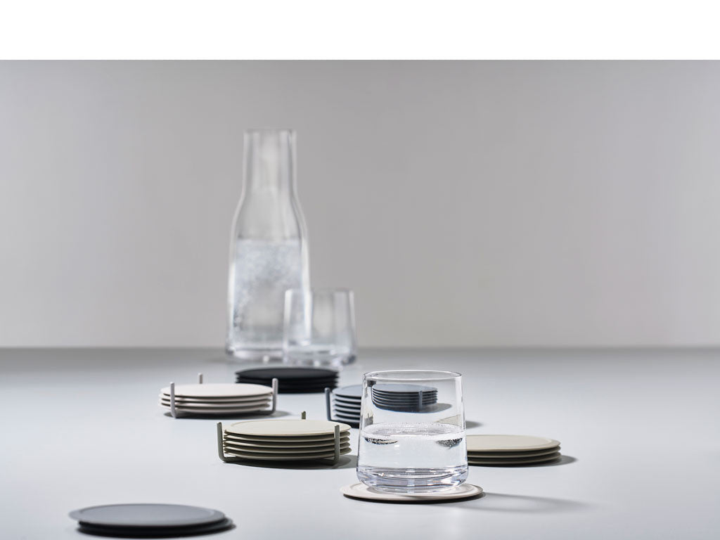ZONE GLASBRIKKER SORT 6-PAK I HOLDER