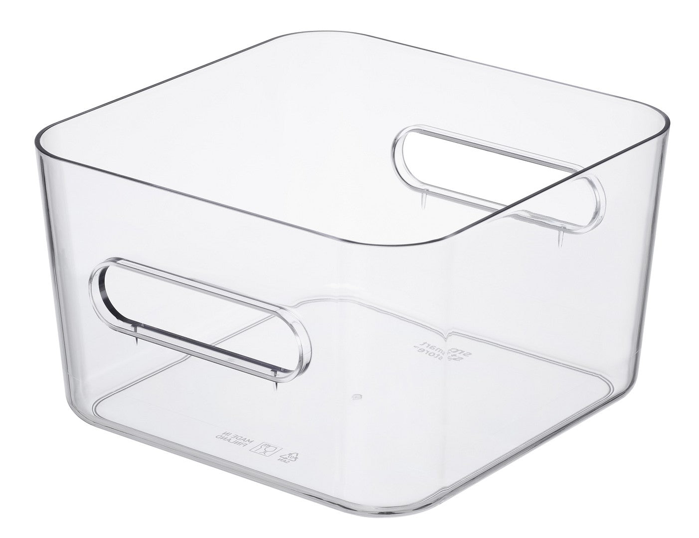 SS COMPACT CLEAR SQ-M 3,6 L 20X20X12H