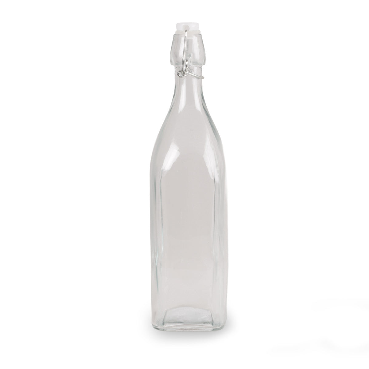 FIRKANTET PATENTFLASKE 1 LTR