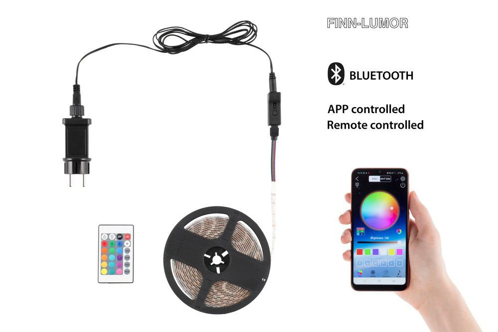LED STRIPLIGHT 5 METER RGB VOICE CONTROLL