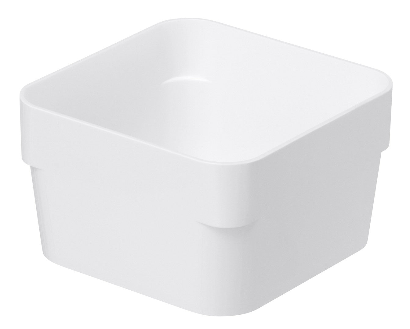 SS COMPACT SKUFFEORGANIZER 10X10 X6CM HVID PLAST