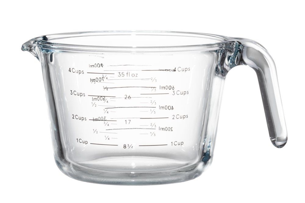 MAKU MÅLEKANDE 1 L GLAS MED HÅNDTAG