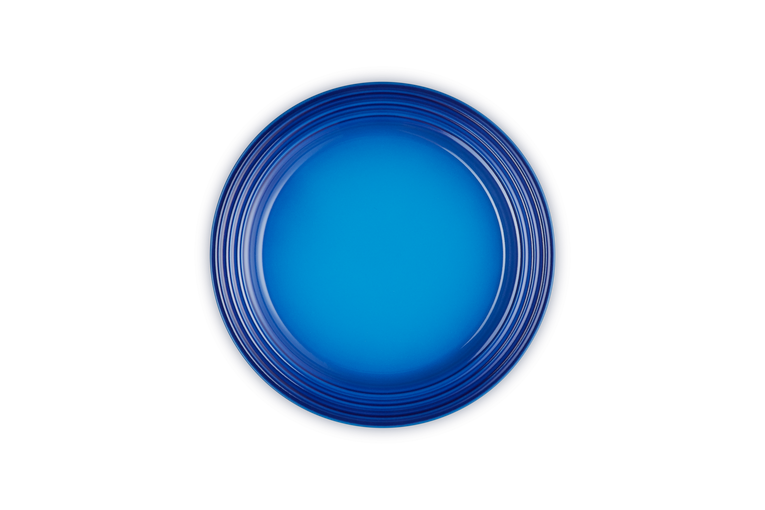 LE CREUSET TALLERKEN 22 CM AZURE