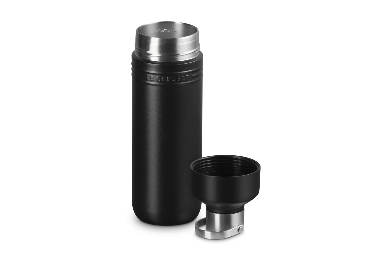 LE CREUSET ON THE GO TERMOFLASKE 1 L MAT SORT