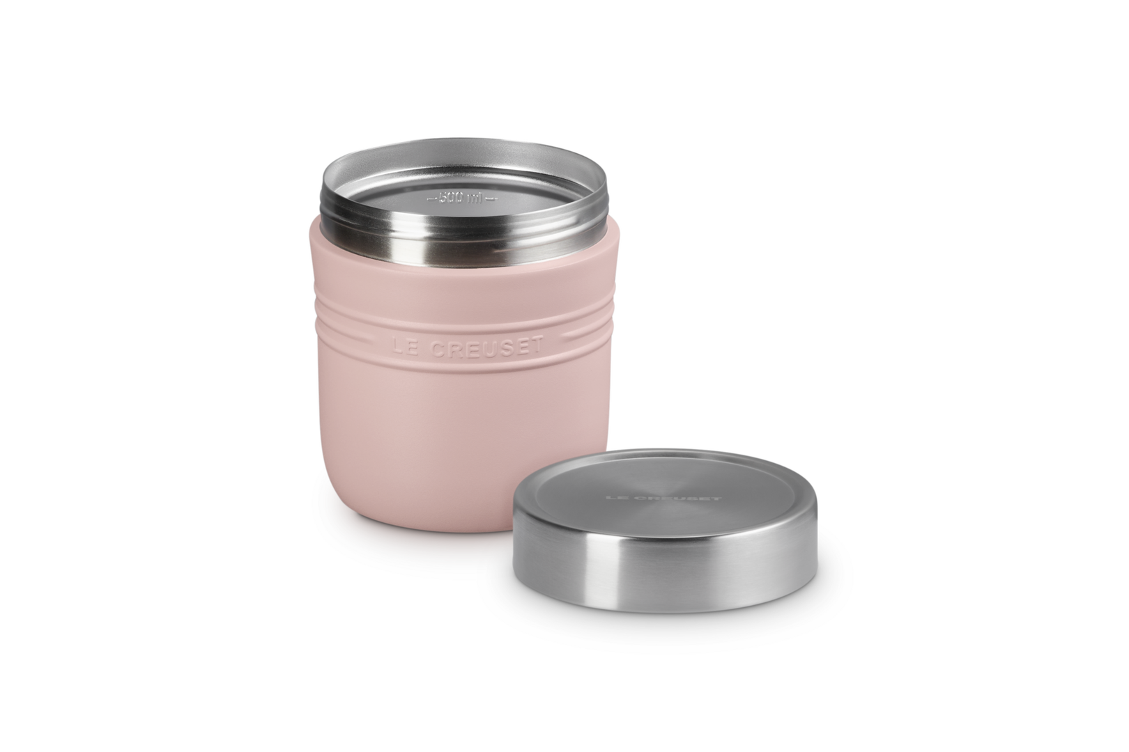 LE CREUSET ON THE GO MADFLASKE 500 ML SHELL PINK