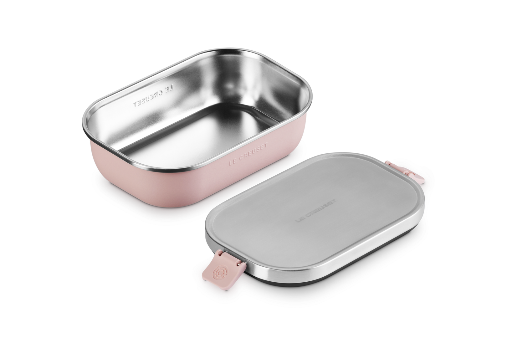 LE CREUSET ON THE GO MADKASSE 900 ML SHELL PINK