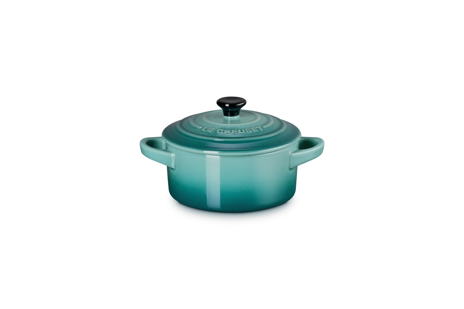 LE CREUSET MINIGRYDE 10 CM/250 ML BLEU RIVIERA GRØNBLÅ