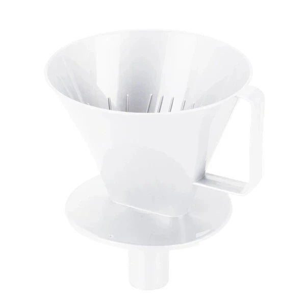 KAFFETRAGT PLAST STR. 4 HVID/GRÅ