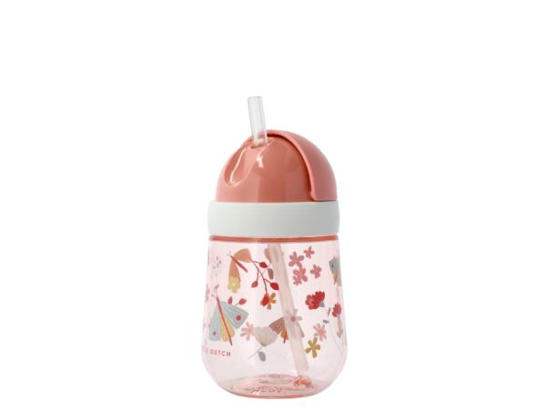 LITTLE DUTCH KRUS M/SUGERØR PINK 300 ML