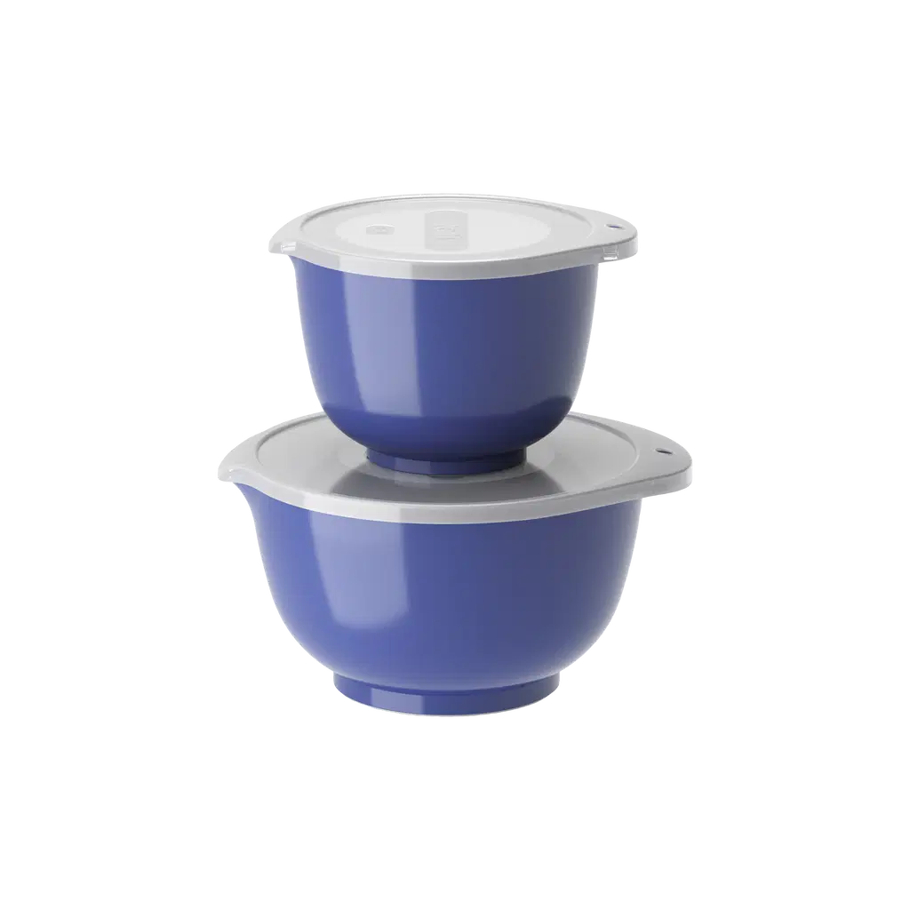NY MARG.SKÅL SÆT 1,5+3L M/LÅG ELECTRIC BLUE