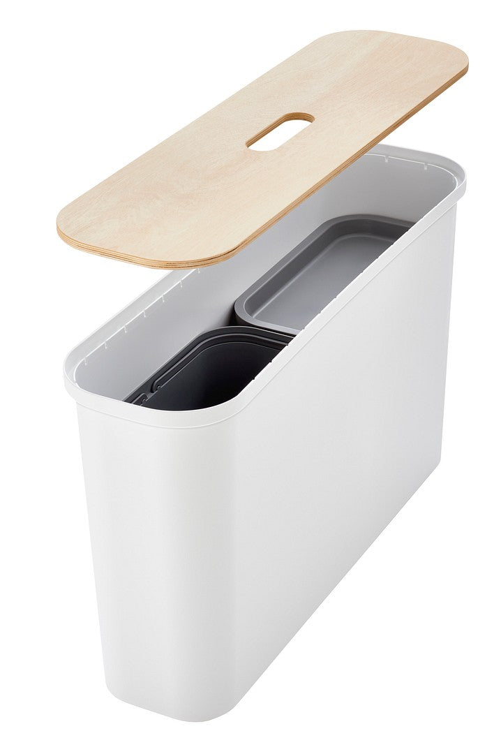 SS COLLECT 46 L AFFALDSSÆT SLIM M/2 SPANDE HVID