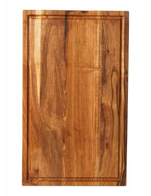 SKÆREBRÆT M/RILLE 40X25 AKACIETRÆ