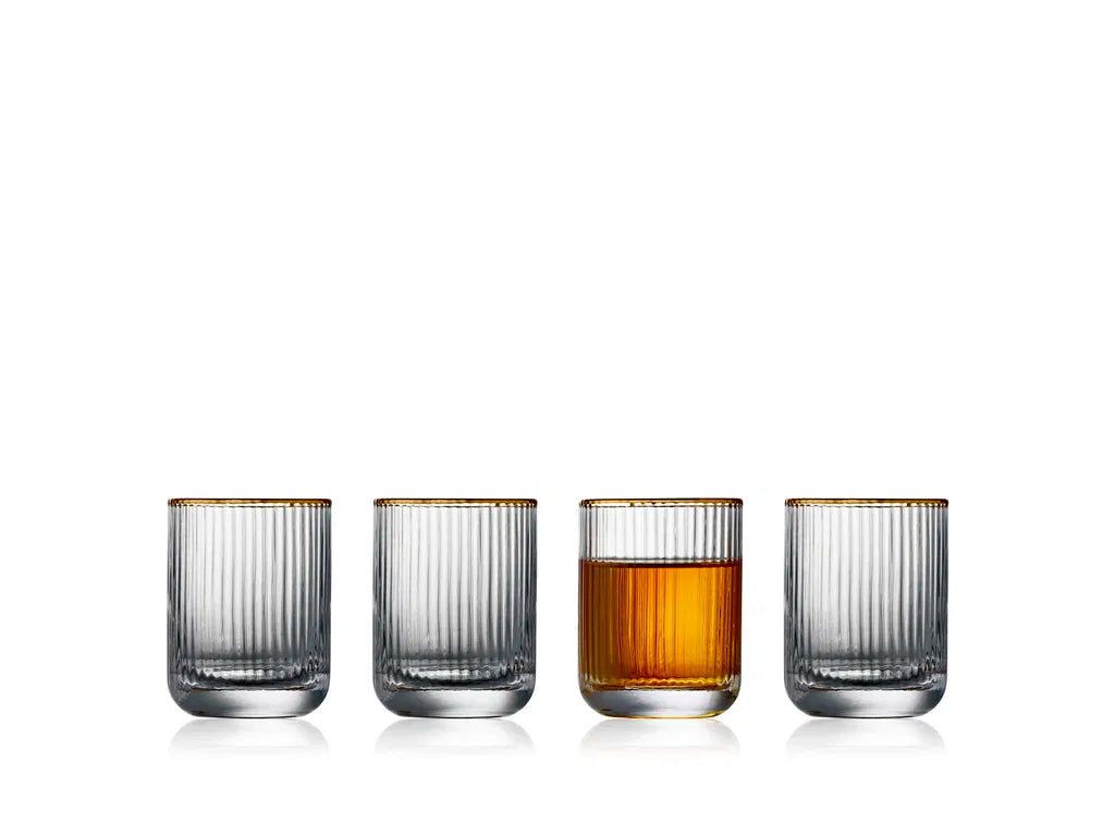 PALERMO GOLD SHOTGLAS 6 CL 6-PAK