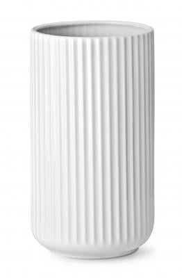 LYNGBY VASE 25 CM HVID