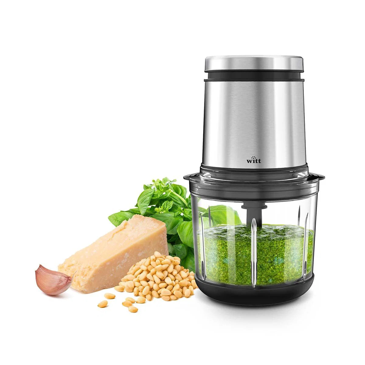 WITT MINIHAKKER 600 ML CLASSIC STÅL 400W