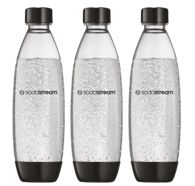 SODASTREAM FUSE FLASKER 1 LTR 3-PAK DWS