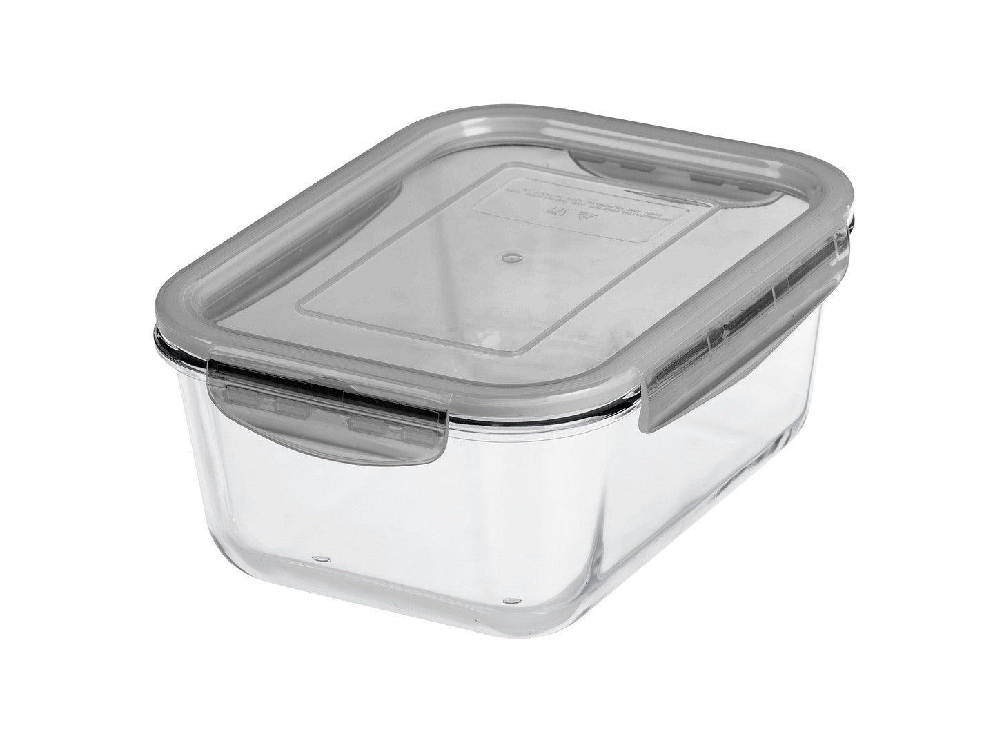 GASTROMAX GLASFAD M/PLASTLÅG 1,6 LTR