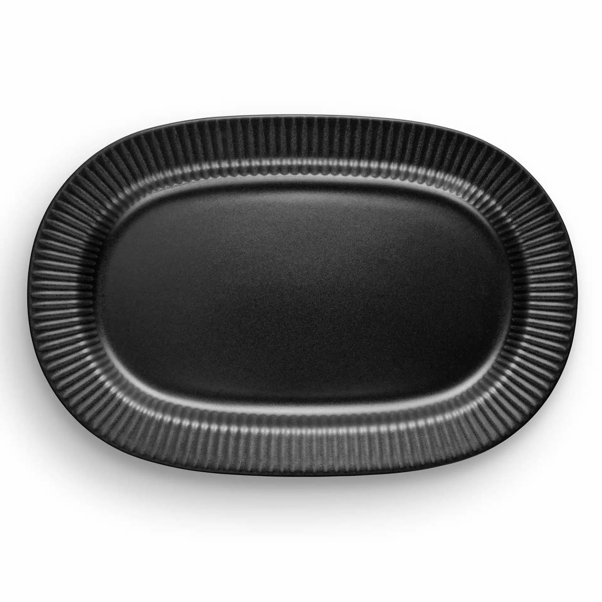 LN BLACK SERVERINGSFAD 37X25 CM