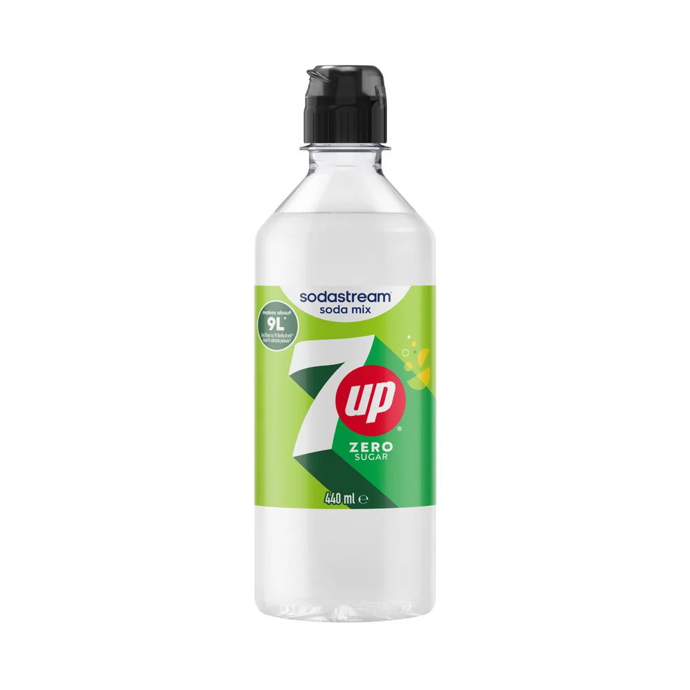 SODASTREAM NY SIRUP 7UP ZERO 440 ML T/9 LTR