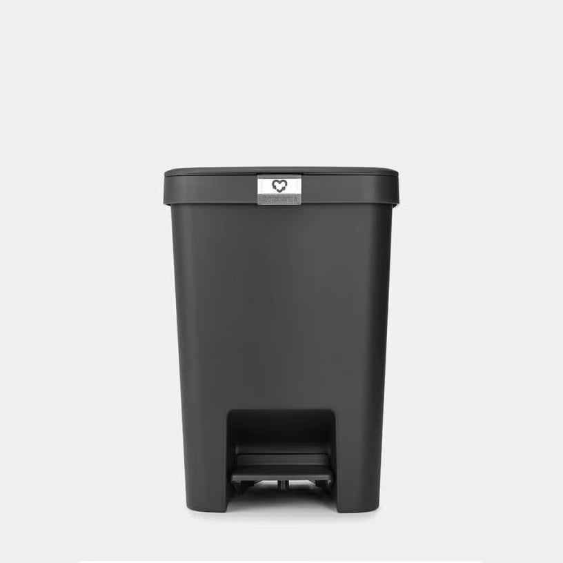 BRA. PEDALSPAND PLAST 25 LTR GRÅ