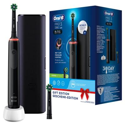 ORAL-B TANDBØRSTE PRO 3500 INKL. REJSEETUI BLACK EDITION