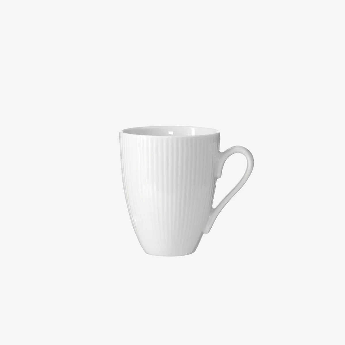 GROOVY KRUS 30 CL. RILLET HVID PORCELÆN