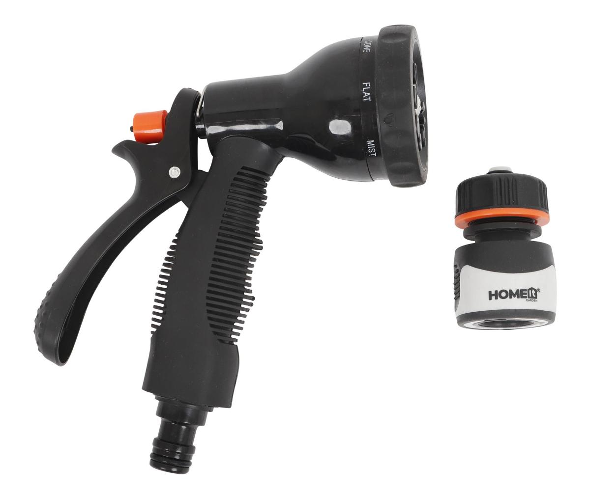 HOME-IT BRUSEPISTOL PLAST T/HAVESLANGE M/KOBLING