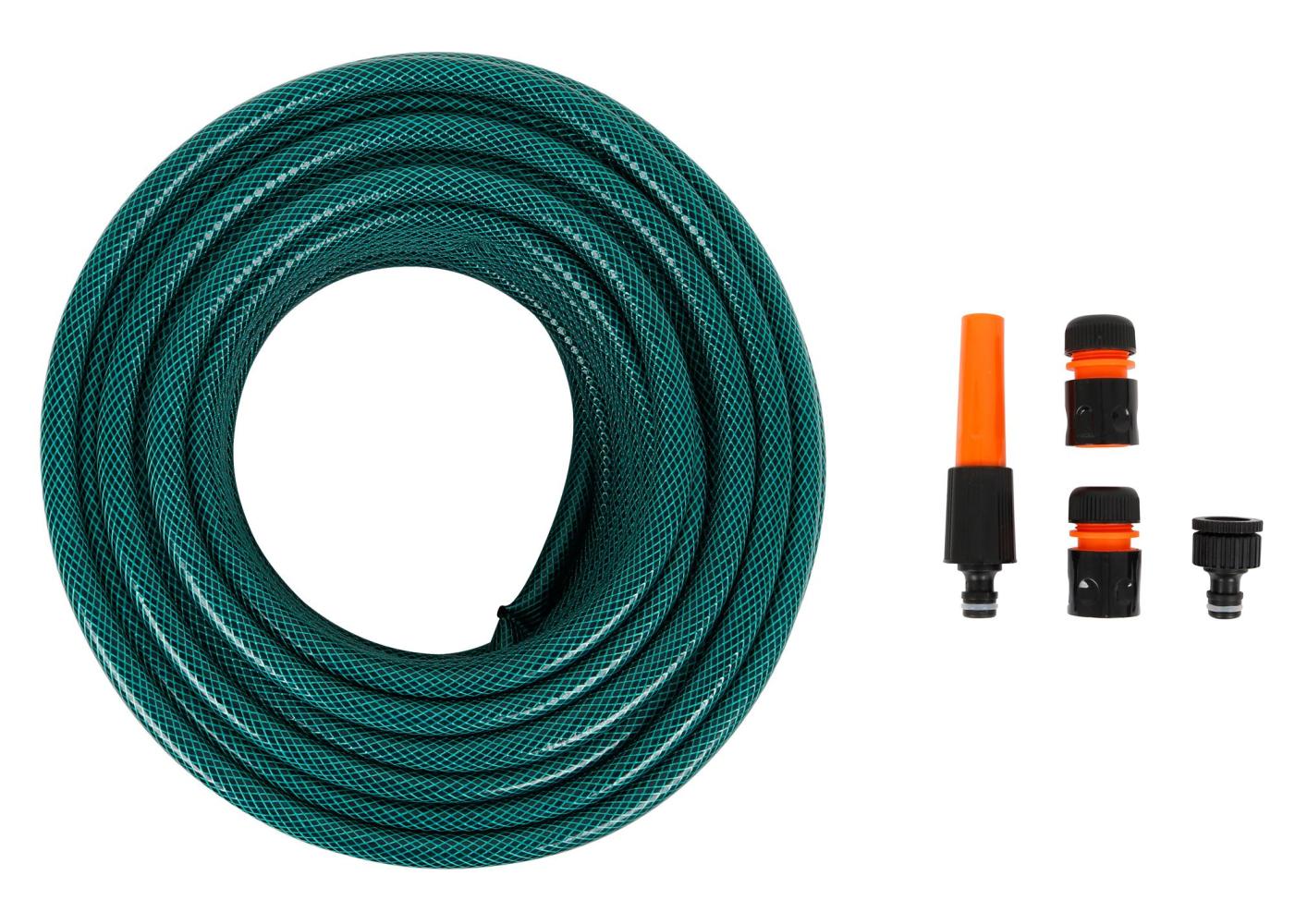 HOME-IT GRØN VANDSLANGE 20 MTR M/KOBLINGER