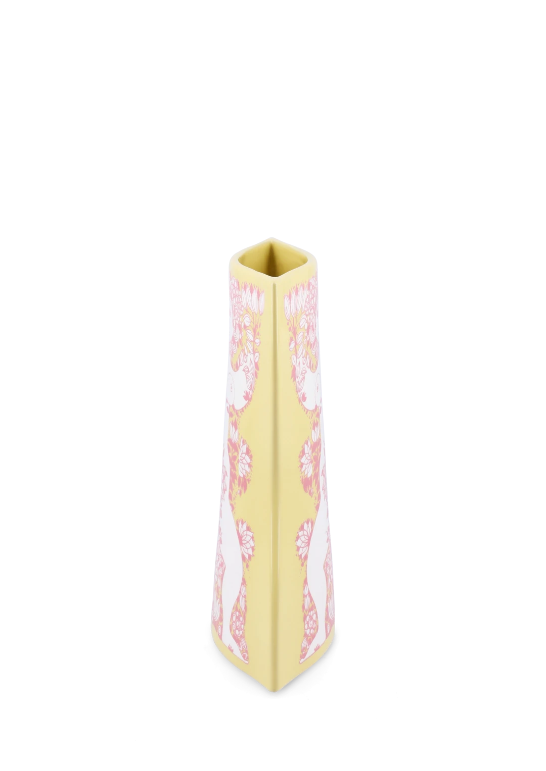 BJØRN WIINBLAD VASE NINA 22 CM GUL