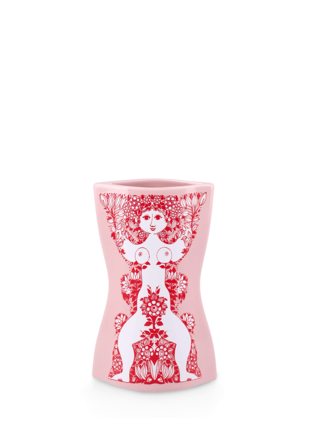 BJØRN WIINBLAD VASE NINA 16,5 CM RØD