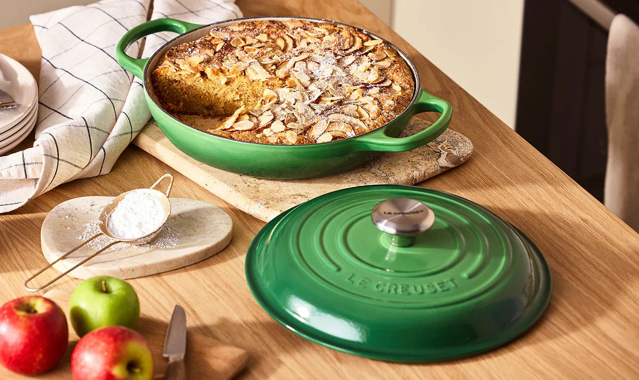 LE CREUSET BUFFETGRYDE 3,5 L 30 CM BAMBOO GRØN