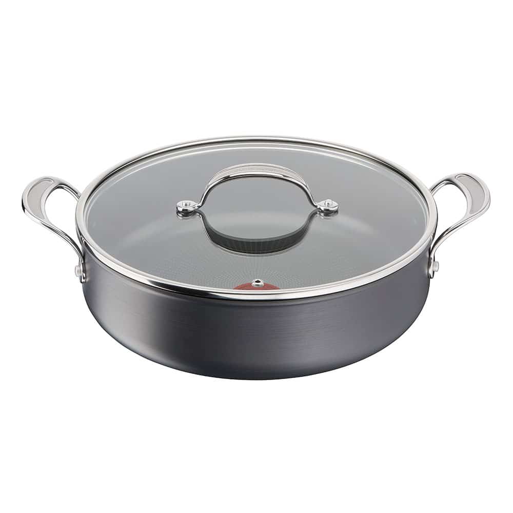 TEFAL JAMIE OLIVER SAUTERGRYDE 30 CM MED GLASLÅG HARD ANO