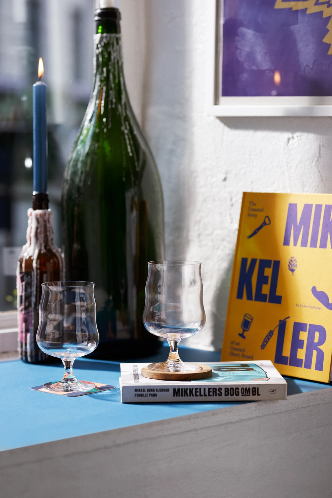HG MIKKELLER ØLGLAS 40 CL UNIVERSAL KLAR 2-PAK