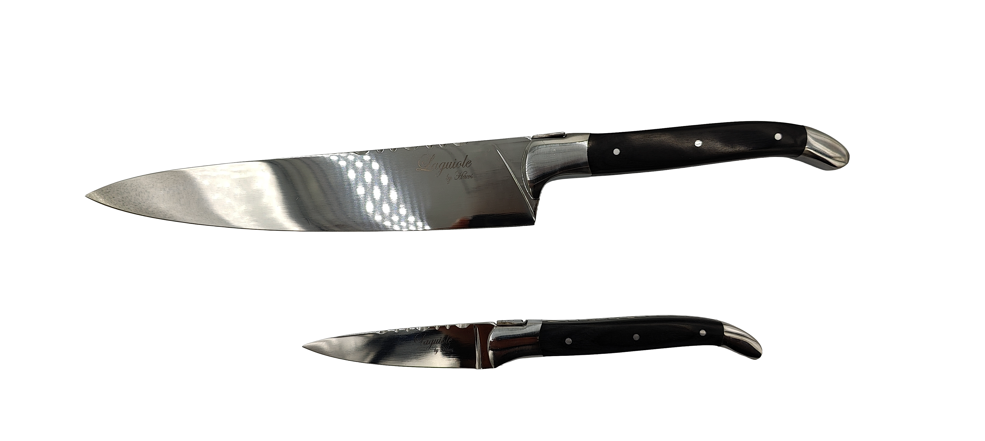 LAGUIOLE BY HAWS KOKKEKNIV OG URTEKNIV SORT