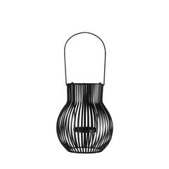 UYUNI UPSIDE DOWN LANTERNE SORT 20,5X20,5X25,5 CM