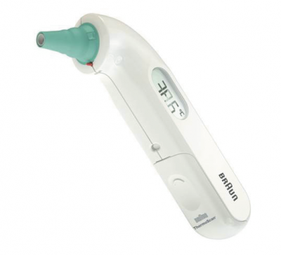 BRAUN ØRETERMOMETER DIGITALT
