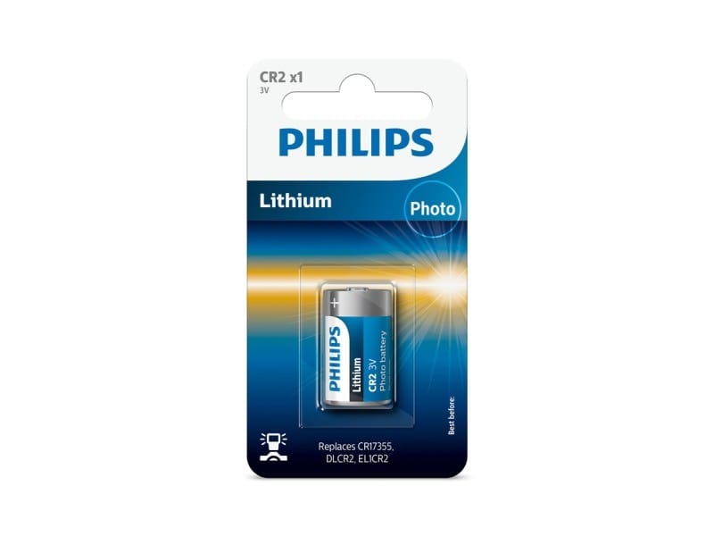 PHILIPS "CR2" BATTERI