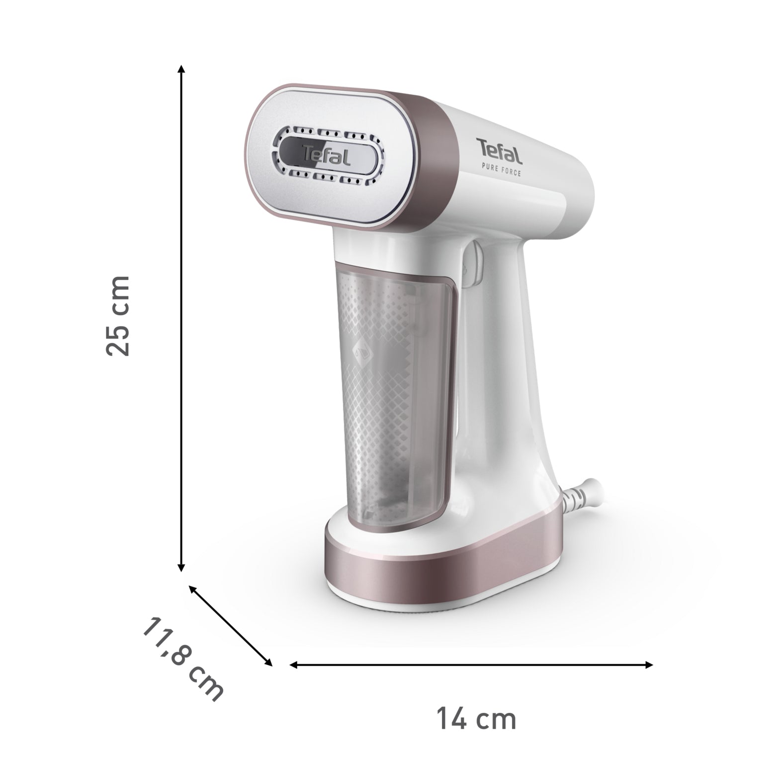 TEFAL TØJDAMPER PURE FORCE 2-I-1
