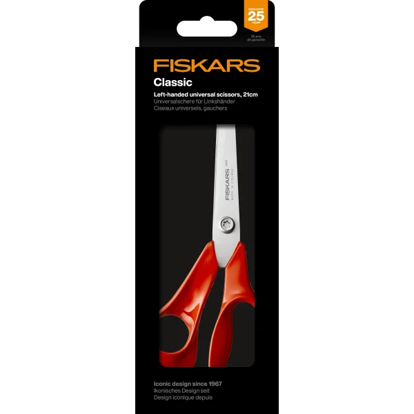 FISKARS SAKS UNIVERSAL VENSTRE 21 CM